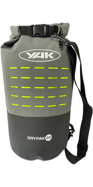 2026 Yak Drypak 20L Drybag W /  Molle System 7003333 - Grey